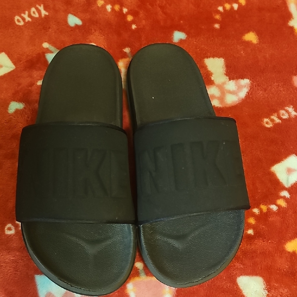 Nike Black Slide Sandals